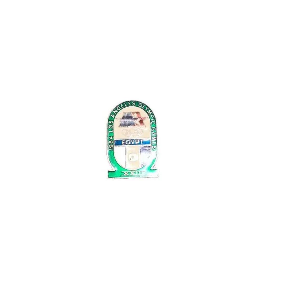 Egypt Olympic Pin Badge Noc From 1984‎ Los Angeles Olympian GAMES